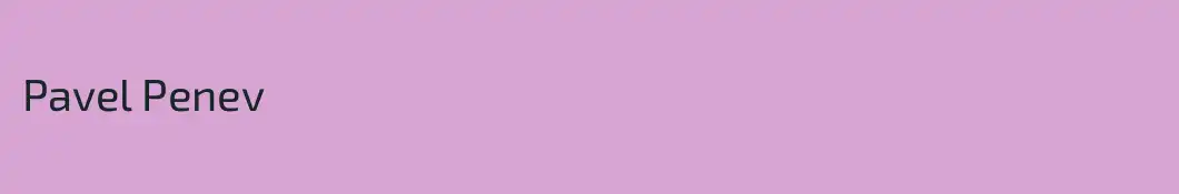 Pavel Penev